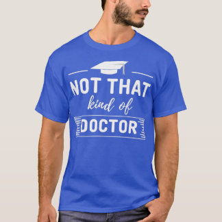 T-shirt Pas un vrai docteur 1