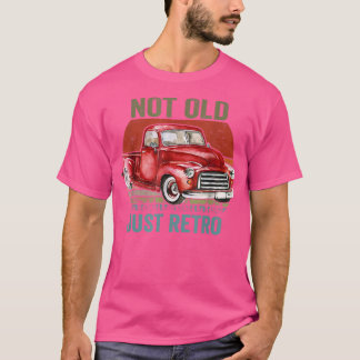 T-shirt Pas Vieux Juste Rétro Amusants Vintages Ramassage