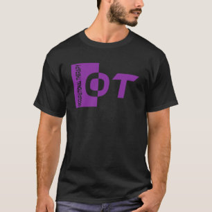 T-shirt pas violet