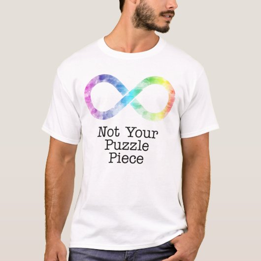 T-shirt Pas votre pièce de puzzle - sensibilisation sur l' (Devant)
