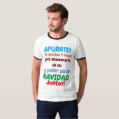 T-shirt pasa navidad conmigo (Devant entier)