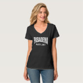 T-shirt Pasadena Maryland (Devant entier)