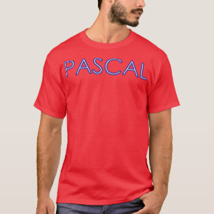 T-shirt Pascal programmation première langue de programmat