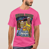 T-shirt Pascal Siakam Basketball Pacs d'art 1 (Devant)