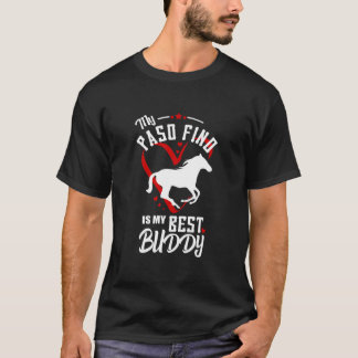 T-shirt Paso fino cheval graphique coeur citation meilleur