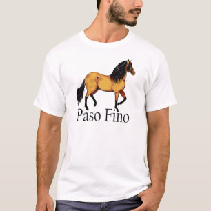 T-shirt Paso Horse Buckskin Paso Fino