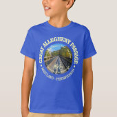 T-shirt Passage du Grand Allegheny (cyclisme c) (Devant)