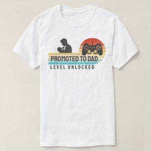 T-shirt Passé Papa – Niveau Débloqué