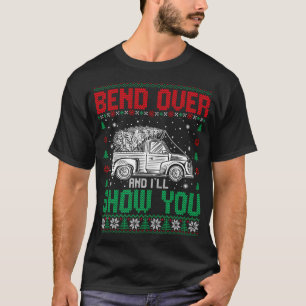 T-shirt Passe-toi et je te montrerai deux Noël laid