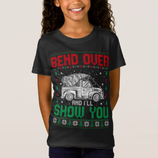 T-Shirt Passe-toi et je te montrerai deux Noël laid