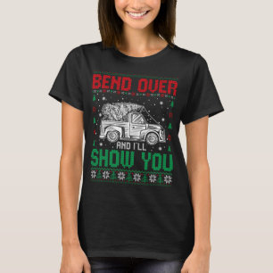T-shirt Passe-toi et je te montrerai deux Noël laid