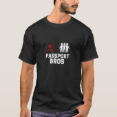 T-shirt Passeport Bros Pass (Devant)