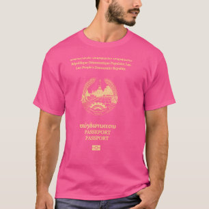 T-shirt Passeport lao