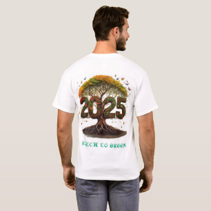T-SHIRT PASSER AU VERT