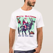 T-shirt Passer aux fêtes : Joyeux Noël (Devant)