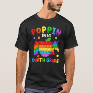 T-shirt Passez À L'Équipe En Quatrième Année De Retour À L