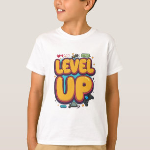 T-shirt Passez au niveau supérieur ! Motivation et réussit