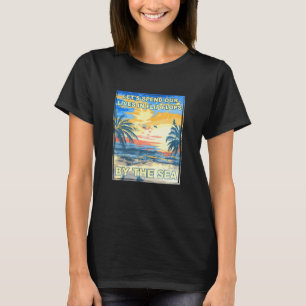 T-shirt Passez Des Vies En Flip Flops Au Bum Sea Beach Tro