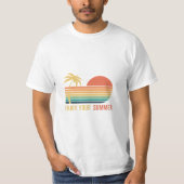 T-shirt Passez en mode vacances avec ces tee - shirts rétr (Devant)