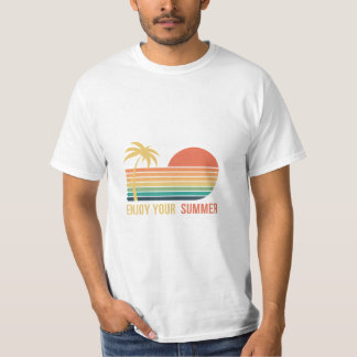 T-shirt Passez en mode vacances avec ces tee - shirts rétr