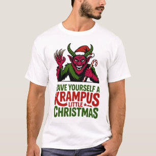 T-shirt Passez un Noël de Krampus tout petit