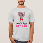 T-shirt Passez Une Journée Très Gay (Devant)