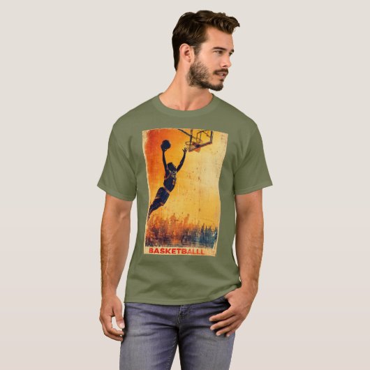 T-shirt Passion de basket-ball - Edition limitée (2) (Devant entier)