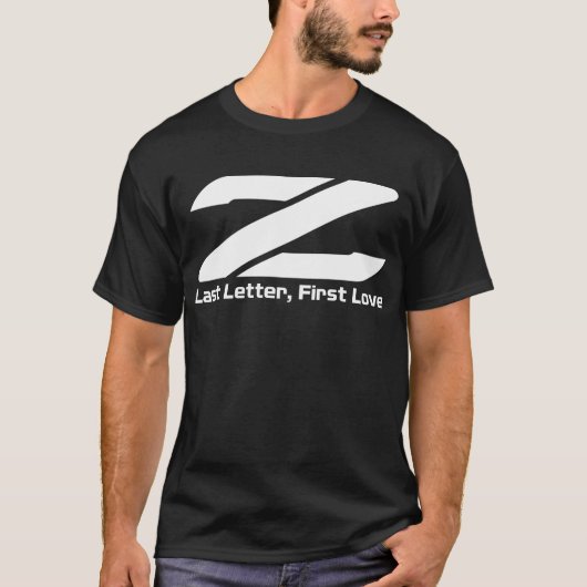 T-shirt Passion de dernière lettre de Z première (Devant)