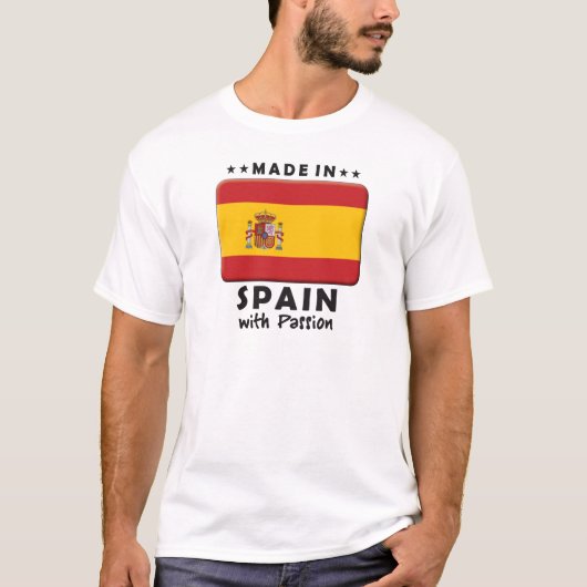 T-shirt Passion de l'Espagne (Devant)