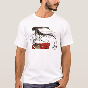 T-shirt Passion japonaise - samouraï de fille
