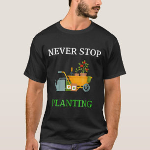 T-shirt Passion Jardinage Hommes Femmes Planter Graine de