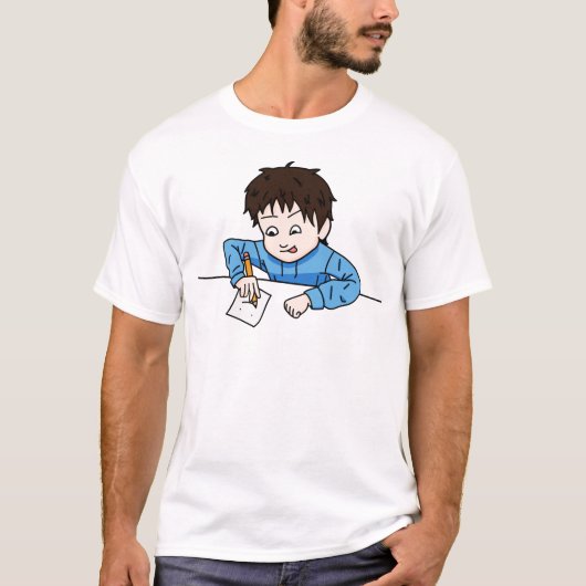 T-shirt Passion pour le dessin (Devant)