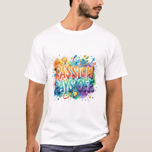 T-shirt Passion Récompense (Devant)