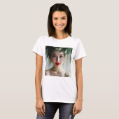 T-shirt Passionate Crimson: Goddess of Dawn Rouge (Devant entier)