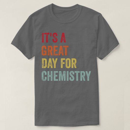 T-shirt passionné de chimie (Design devant)