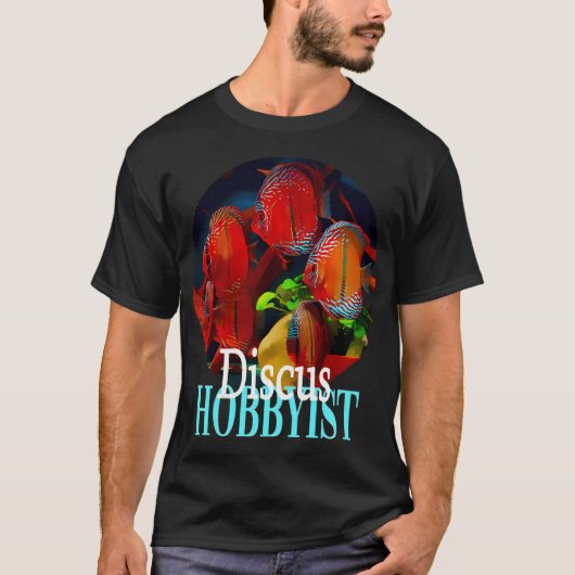T-shirt Passionné de Discus (Devant)