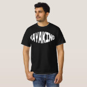 T-shirt Passionné de kayak (Devant entier)