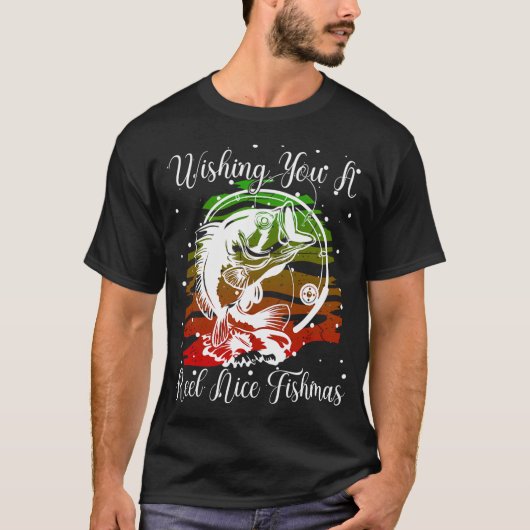 T-shirt Passionné de pêche (Devant)