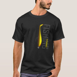 T-shirt Passionné de pêche Blagues sur le doré à l'œil tro