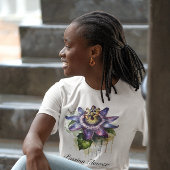 T-shirt Passionné Purple Passion Fleur