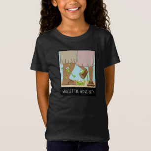 T-Shirt Passover FUNNY Qui a laissé les grenouilles sorti
