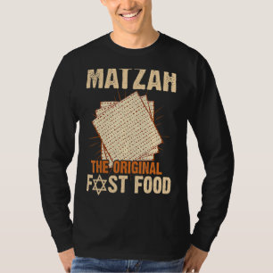 T-shirt Passover Matzah Le Seder Restauration Rapide Origi