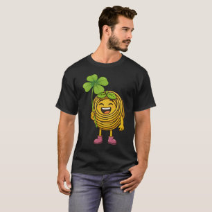 T-shirt Pasta Polo – Chanceux avec chemise au trèfle