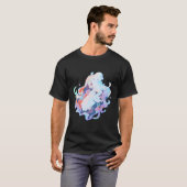 T-shirt Pastel Anime Ghost (Devant entier)