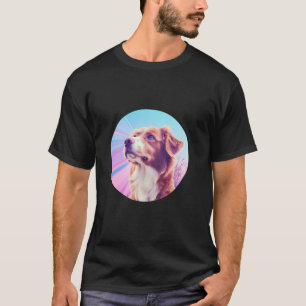 T-shirt Pastel Brittany Spaniel Chien Pour Amoureux des ch