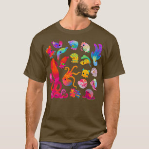 T-shirt Pastel Cephalopod