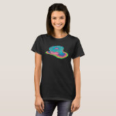 T-shirt Pastel Chalk Rainbow Donut (Devant entier)