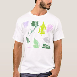 T-shirt Pastel Colors Lucky Fern