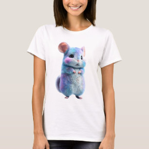 T-shirt Pastel Cotton Candy Chinchilla Rêve Femmes