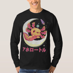 T-shirt Pastel Goth Axolotl Chemise Japonaise Esthétique N